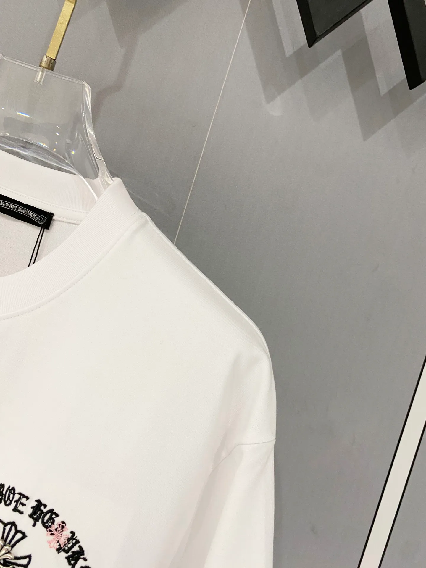 Chrome Hearts/ Quality T Classic LOGO Same Style 2026ss Quality Versatile Quality : Black.White Size：S M L XL